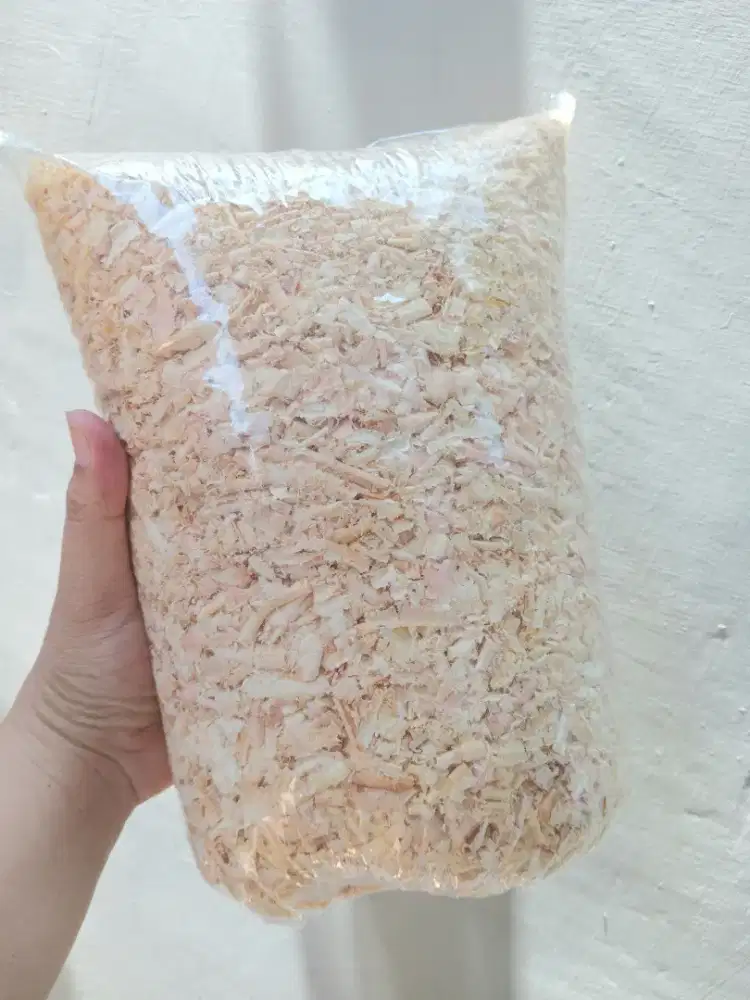 Serbuk kayu hamster,sg,landak mini,kelinci,burung alas kandang hewan