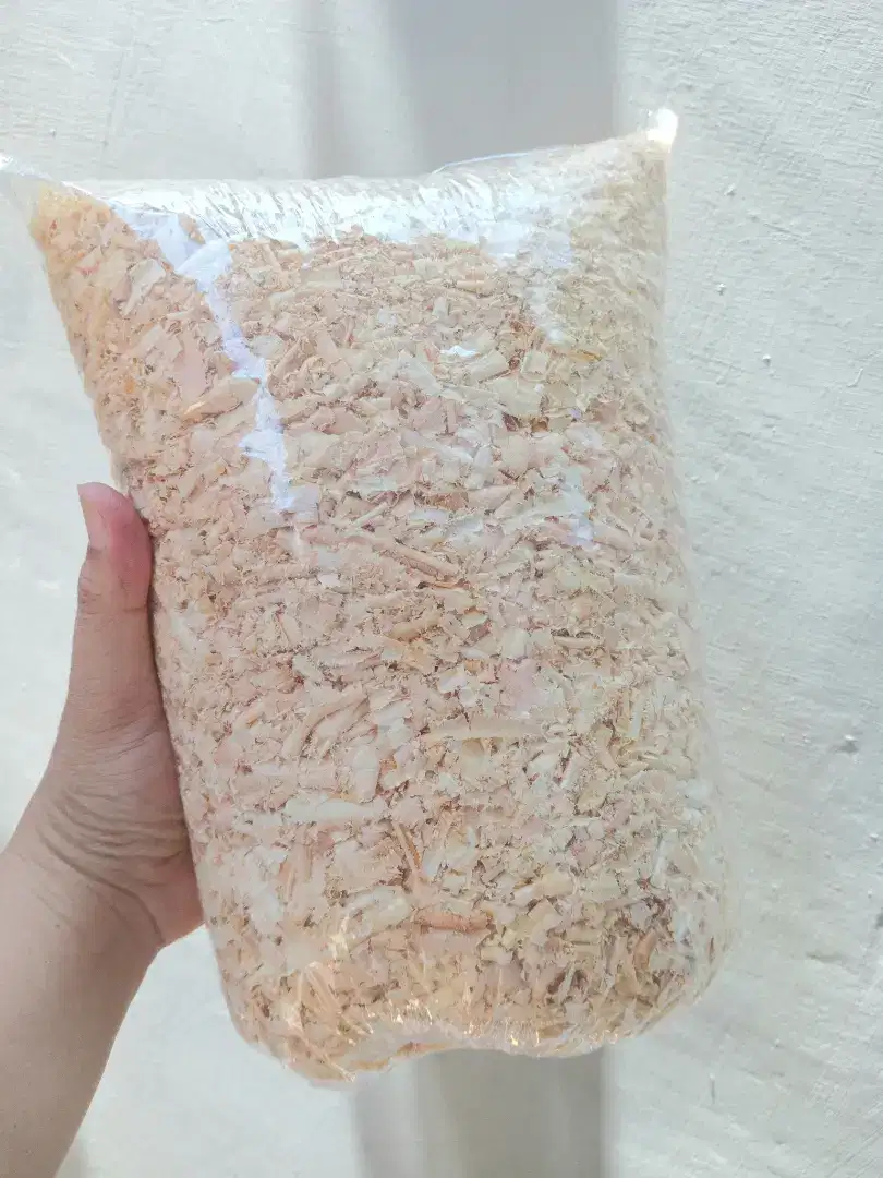 Serbuk kayu hamster,sg,landakmini,burung,alas kandang hewan