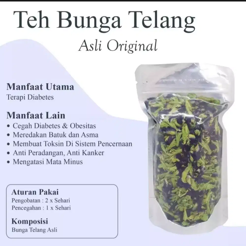 Teh bunga telang 10 gr