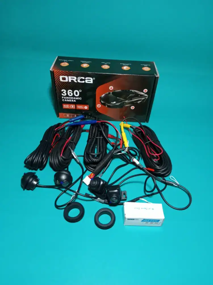 Ples Pasang Camera 360 ORCA QW-6688 Camera ORCA 360 4HD NIGH VISION