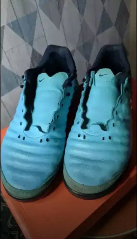 Sepatu Futsal Nike Tiempo X Ligera IV IC - Nego