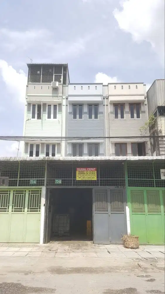 Ruko 4x33 MEDAN #INTIKOTA Daerah #SUTOMO UJUNG-KRAKATAU -