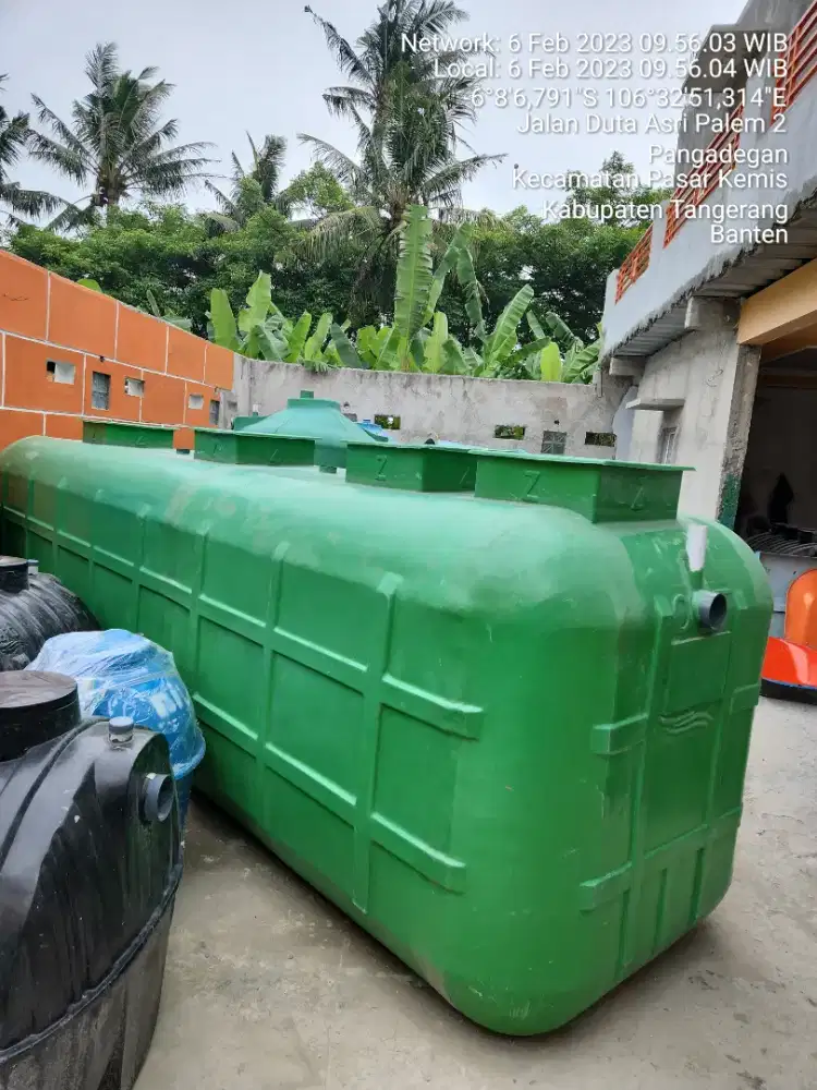 Promo Septictank Custom Fiberglass Termurah Indonesia