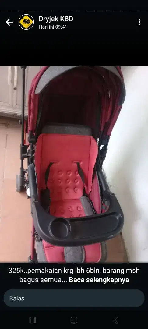 Stroller second likenew