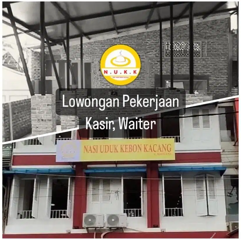 (Closed) Kasir Waiters Resto Nasi Uduk Kembangan Kebon Jeruk Jakarta