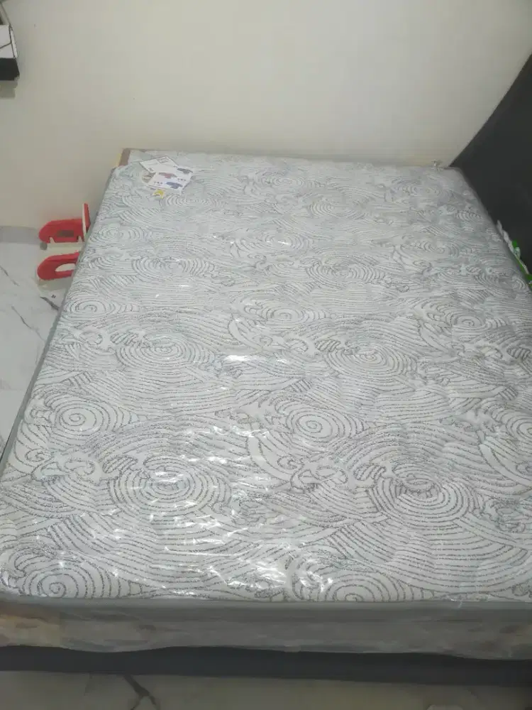 Springbed CENTRAL Deluxe Plush Pocket fullset+Divan Sandaran uk160x200