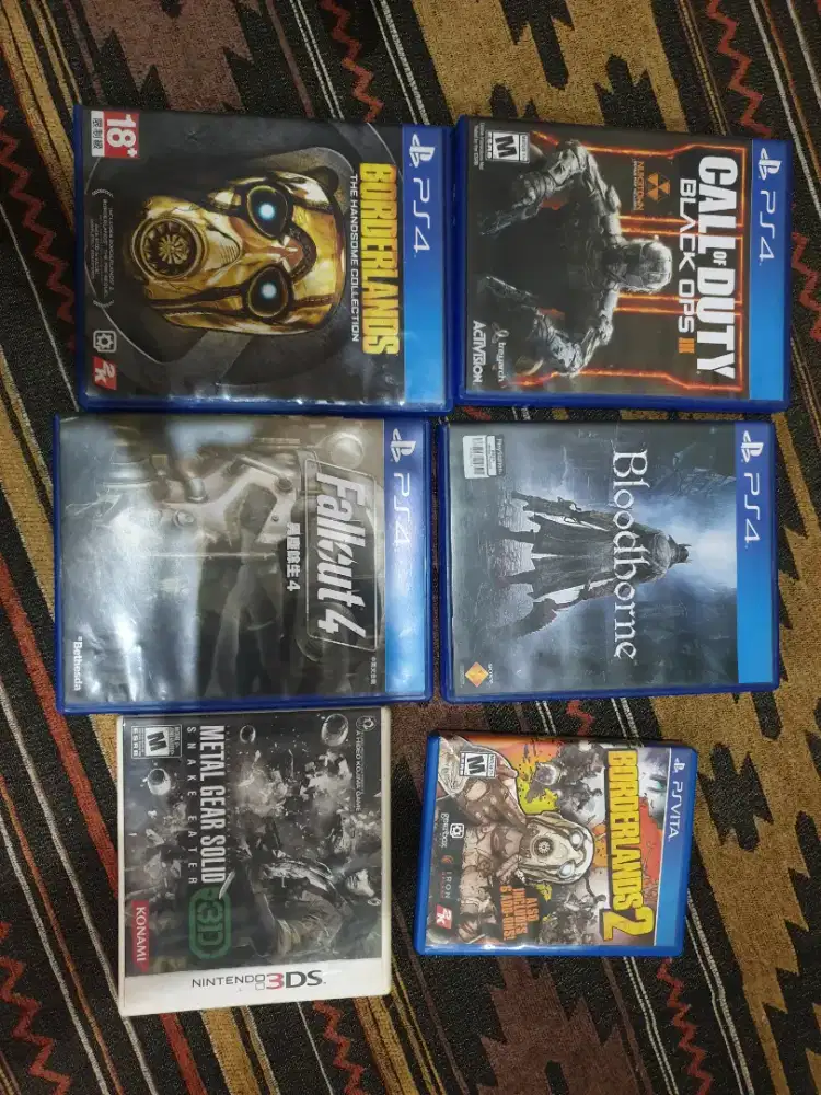 Game kaset playstation ps4