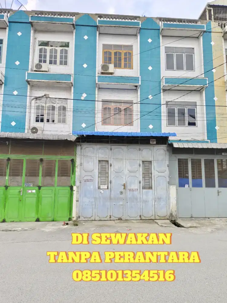 DI SEWAKAN RUKO 2,5 TINGKAT