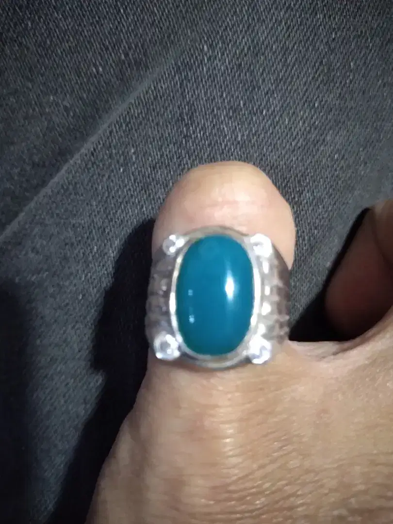 jual batu bacan murah ring perak