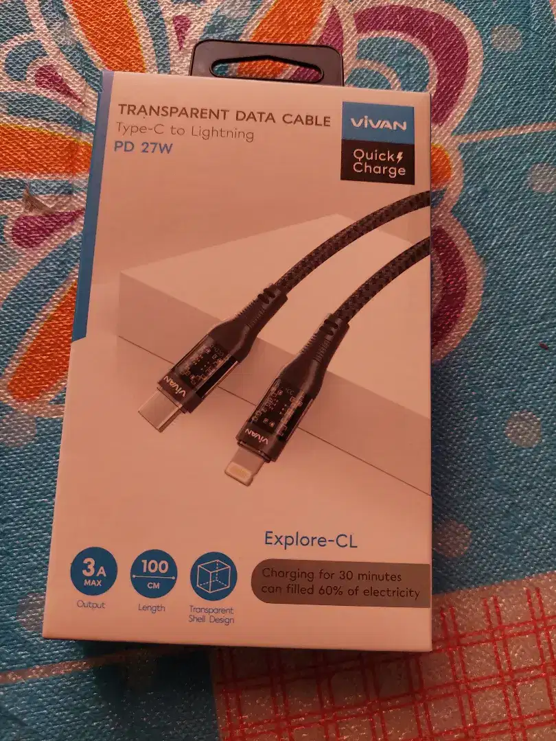 KABEL VIVAN type-C to Lightning PD 27W