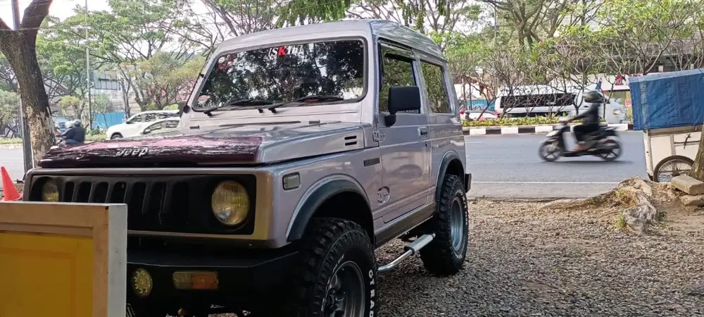[DIJUAL CEPAT] Suzuki Katana 1993 Mulus restorasi semi offroad