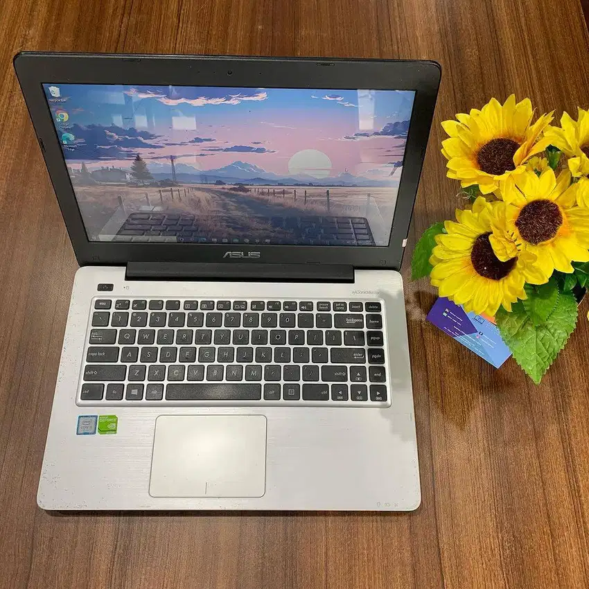 LAPTOP ASUS VIVOBOOK I5 GEN 7 RAM 8/1TB HDD + 128GB SSD | SECOND/BEKAS