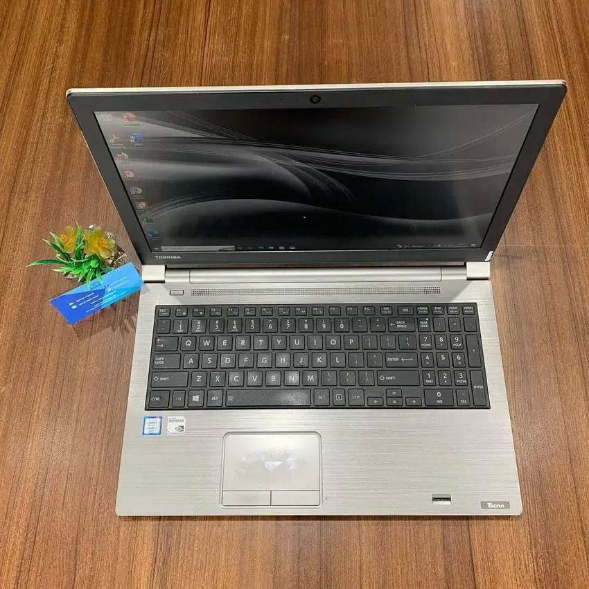 LAPTOP TOSHIBA I7 GEN 6 NVIDIA RAM 8/256GB SSD | SECOND/BEKAS