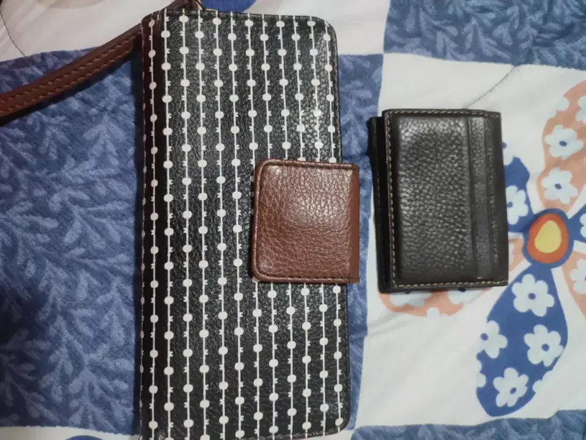 Dompet fossil free card holder preloved