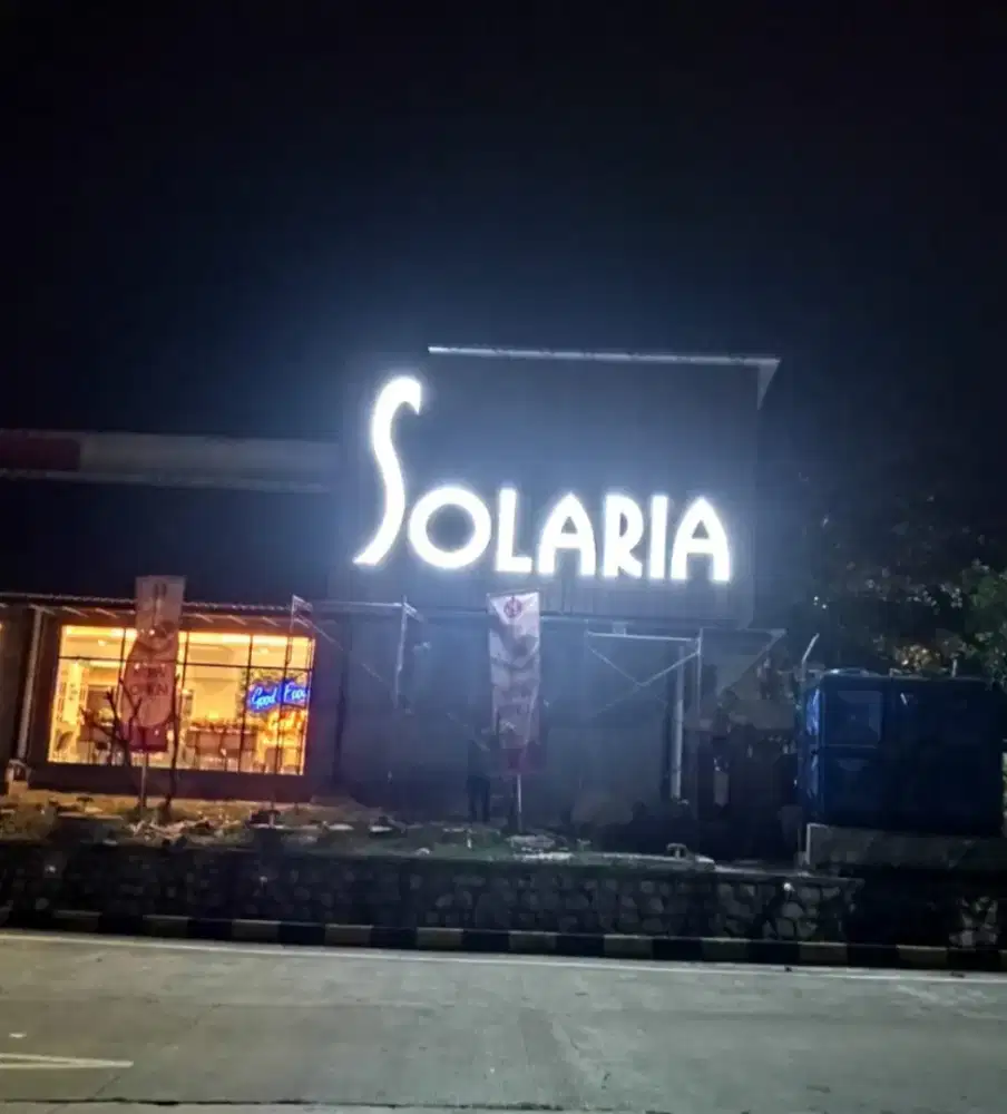 Billboard & Huruf Timbul. Outdoor Letter Signage. Custom Neon Box