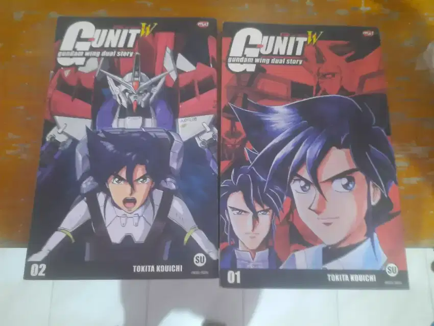 komik Gundam W G unit gundam wing dual story 1 - 3 tamat  lengkap