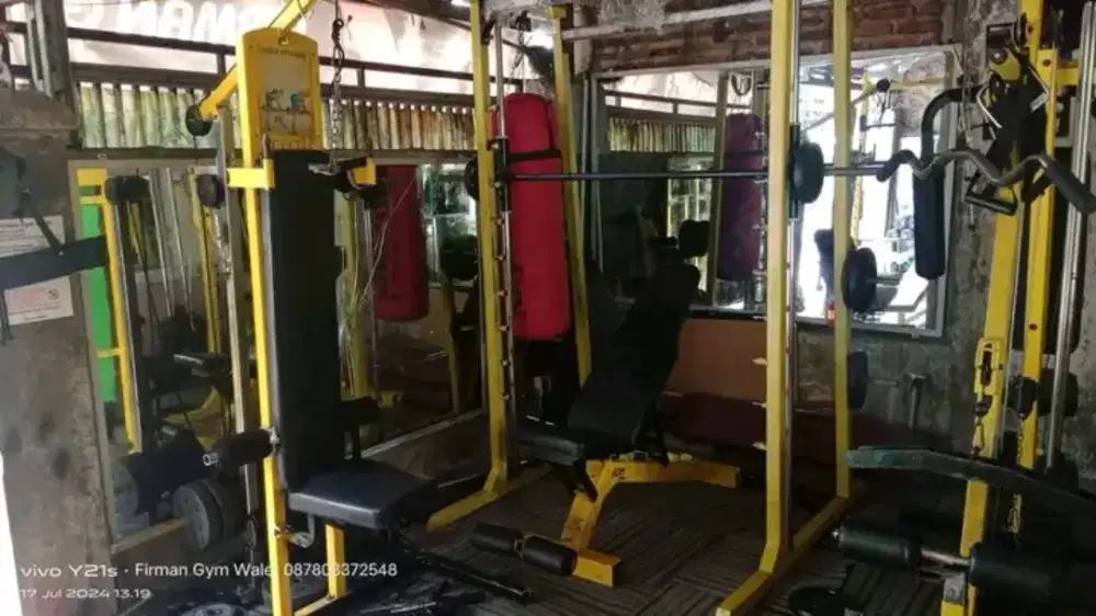 Jual alat gym komersil lengkap siap usaha fitnes