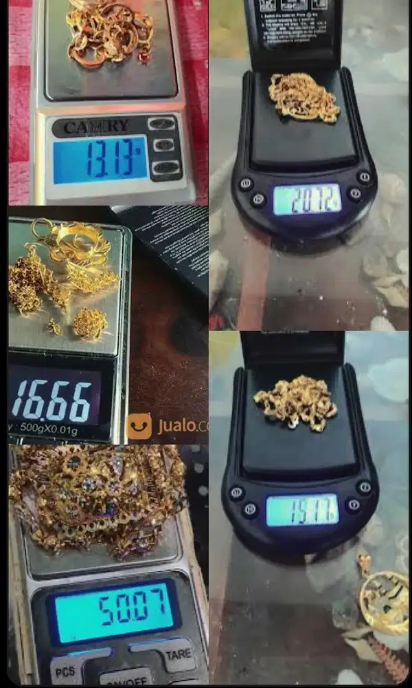 Terima emas tanpa surat