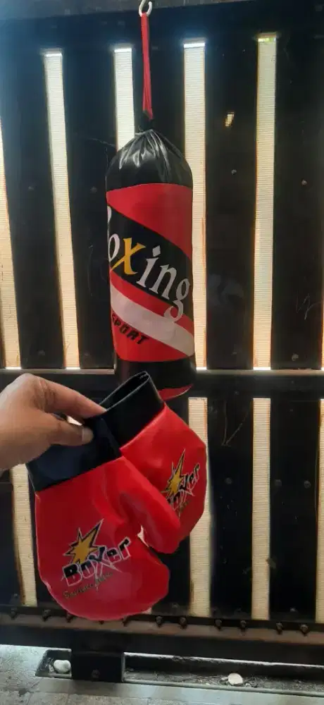 Mainan Anak Boxing Set Mini ( Preloved )