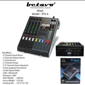 Mixer Profesional BETAVO IPX-4 terbaru fiture lengkap 99 DSP