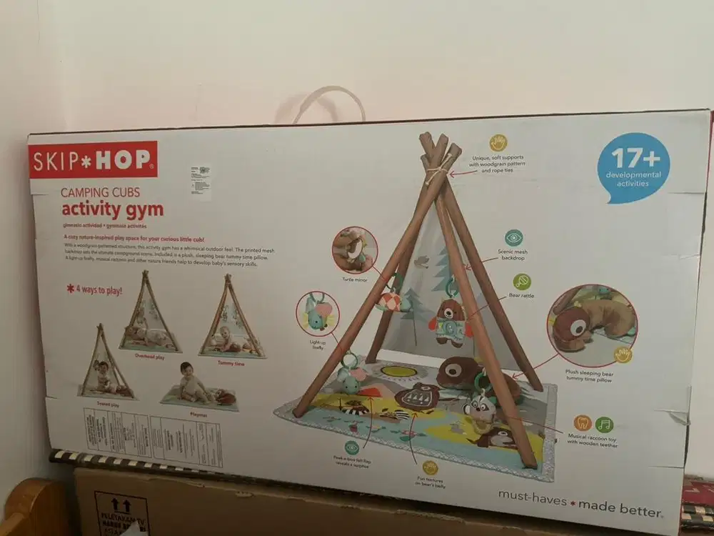 Skip Hop Camping Cubs Activity Gym / mainan camping Anak Bayi