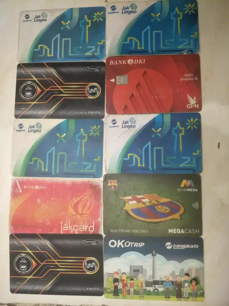 KARTU BUSWAY & KARTU KERETA