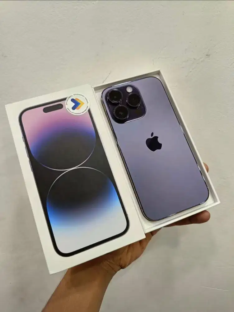 Iphone 14 promax 256gb seken ibox