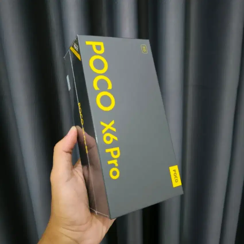 Poco X6 Pro 5G 12/512gb baru garansi resmi bisa TT Kredit