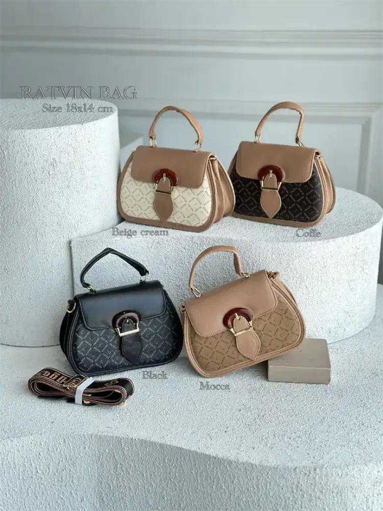 Ratvin Bag | tas kekinian wanita | tas selempang wanita | tas keren |