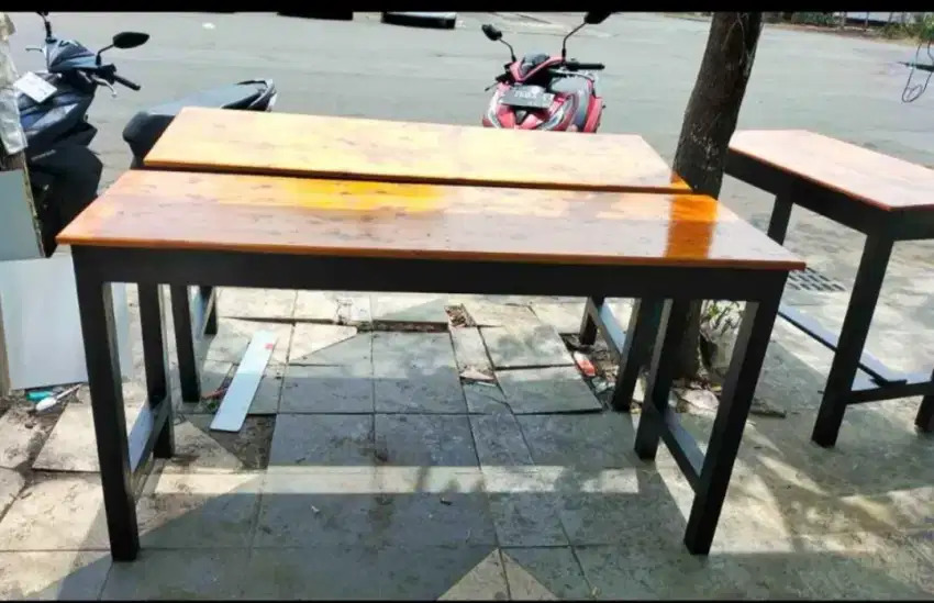 Meja Makan 150x50x75 (Bisa Custom)