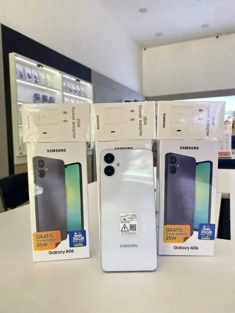 SAMSUNG A06 4/64 & 4/128 & 6/128 READY PROMO