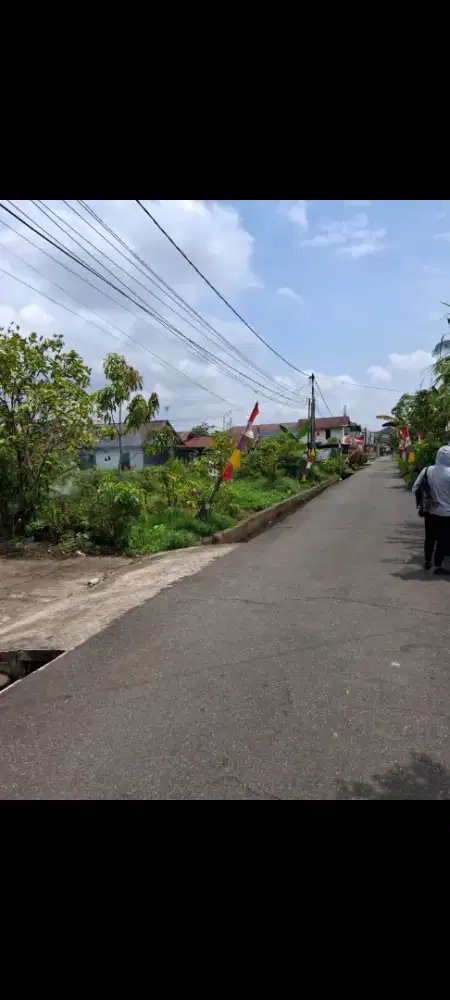 Tanah karya baru purnama ukuran 18 x 43 siap bangun