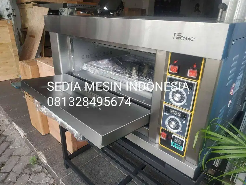 Mesin Oven Deck Gas Fomac 2 Loyang