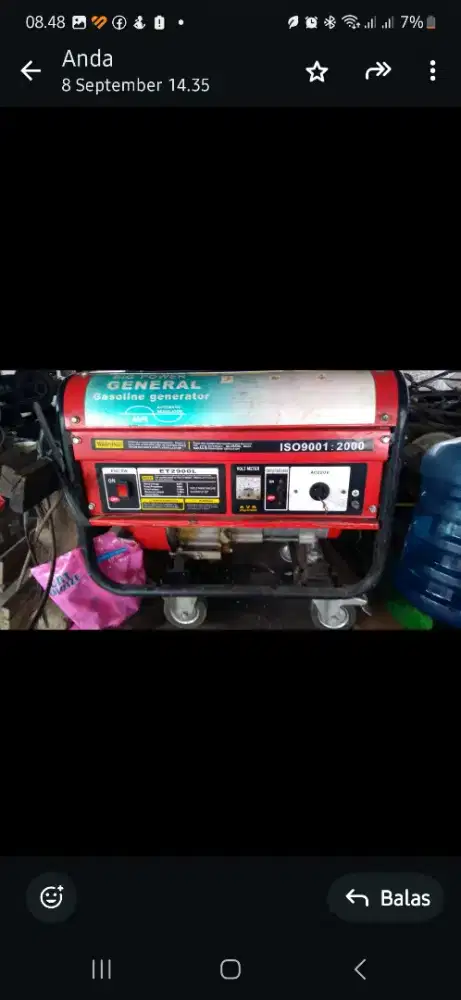 Di jual Genset merek General