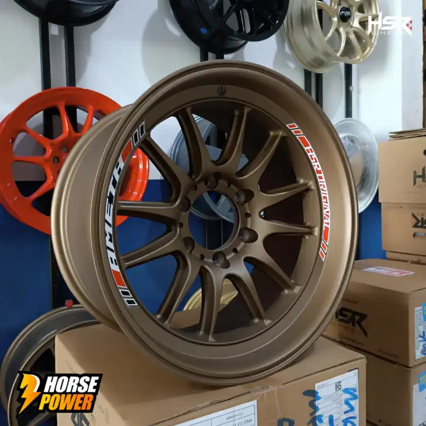Velg Mobil Racing - HSR Wheel Terlengkap Mulai R14 sampai R22
