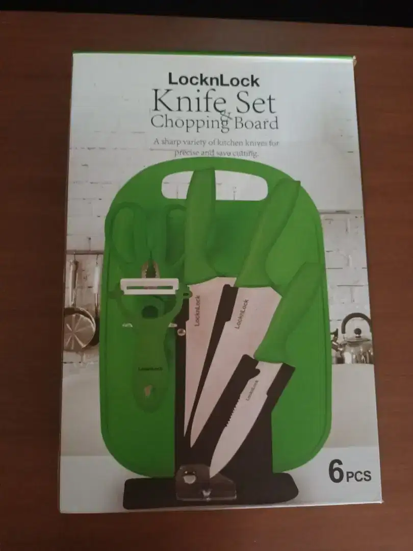 LOCK N LOCK PISAU SET DAPUR KNIFE SET