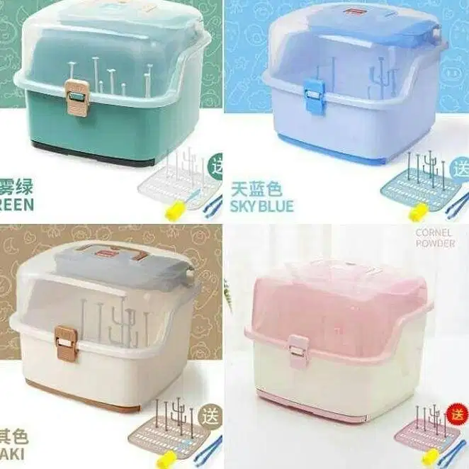 Box Pengering Botol Susu Rak Pengering Botol Susu Bayi Bottle Dryer PL