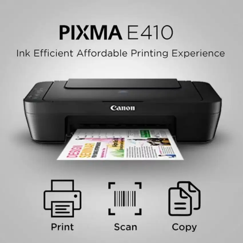 PRINTER CANON E410 PRINT SCAN COPY
