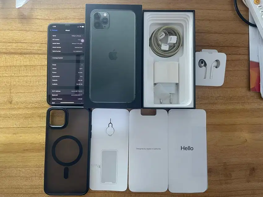 IPHONE 11 PRO MAX 256 GB PEMAKAIAN Pribadi Ex Digimaps (Setara iBOX)