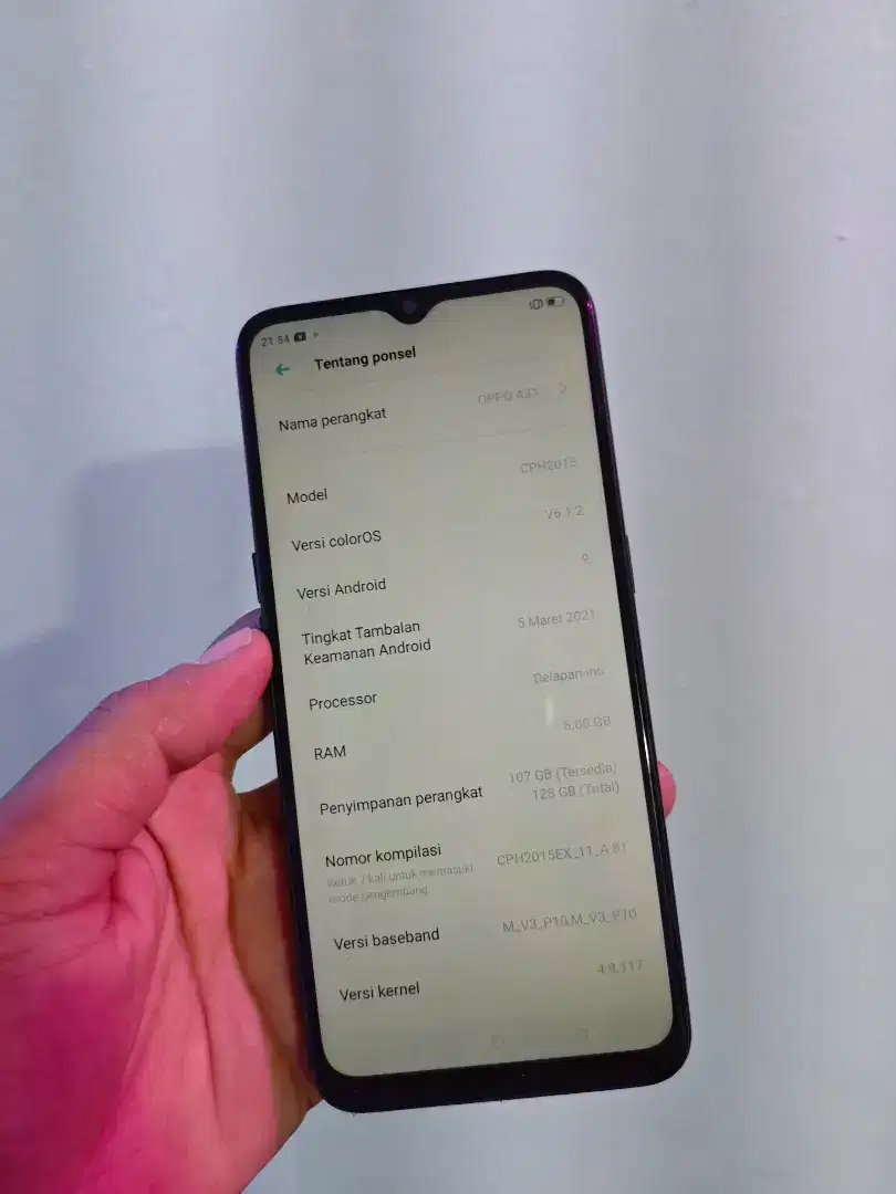 Oppo a31 6/128 hp casan