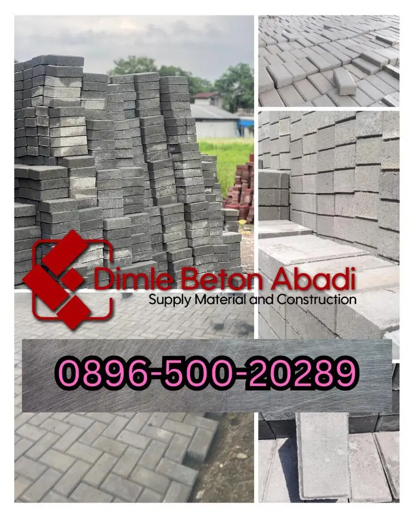 Konblock | Paving block | conblock | uditch | buis beton | roaster aa3
