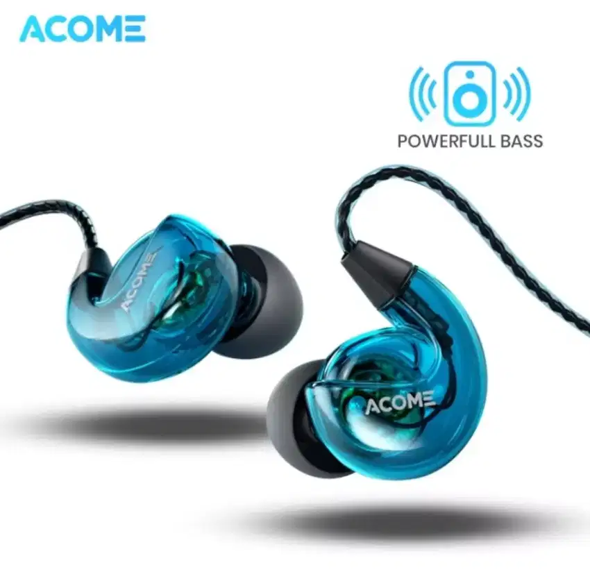 ACOME  3D Subwoofer Headphones Powerfull Bass