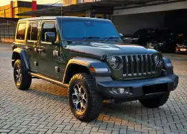 JEEP JL RUBICON WRANGLER 2022 FACELIFT HIJAU ARMY KONDISI TERAWAT REC