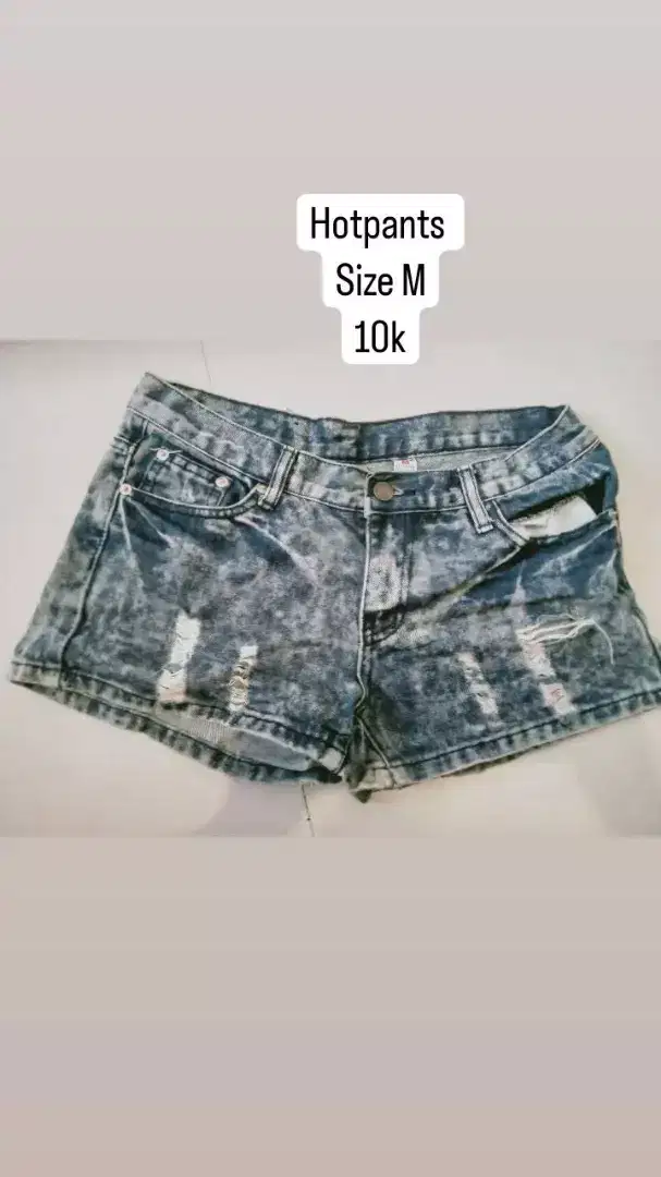 Hotpants cewek jeans