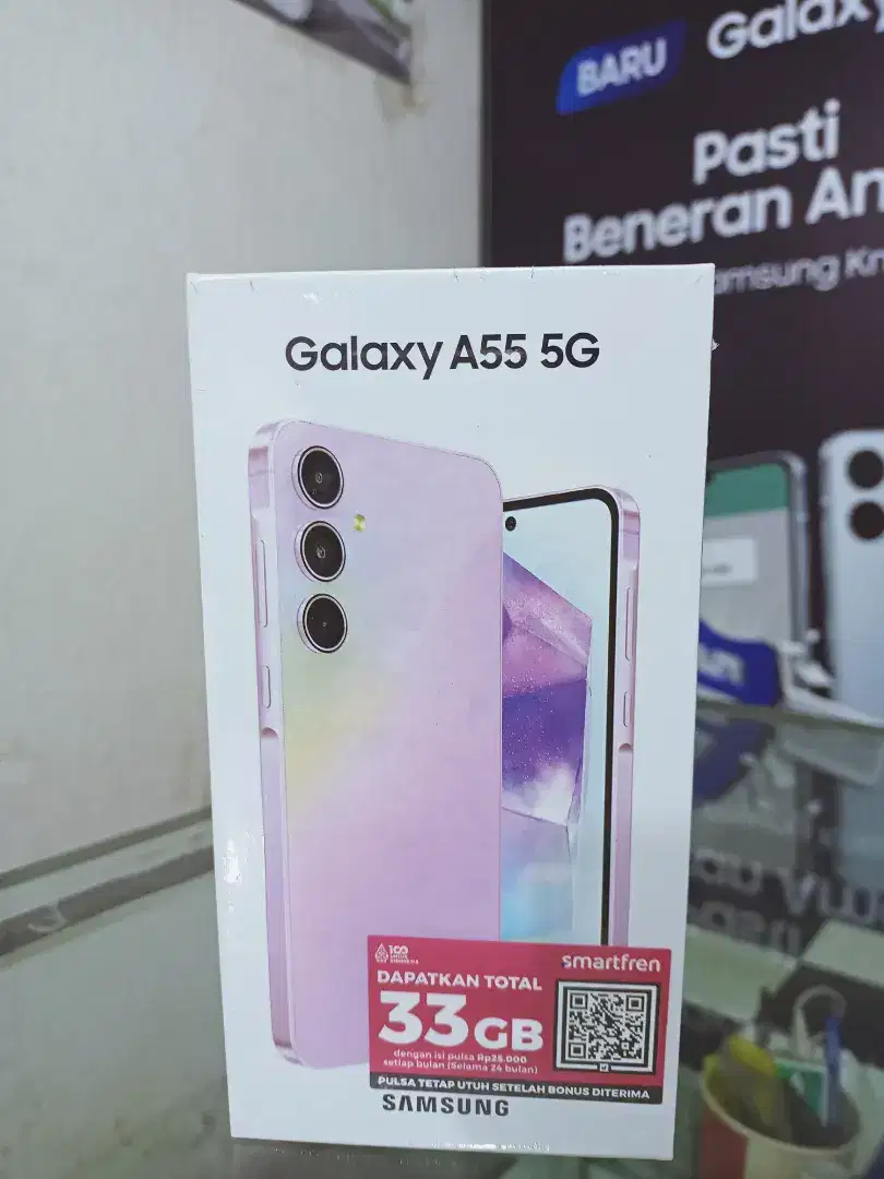 SAMSUNG GALAXY A55 LILAC 8/256 FREE ADAPTOR