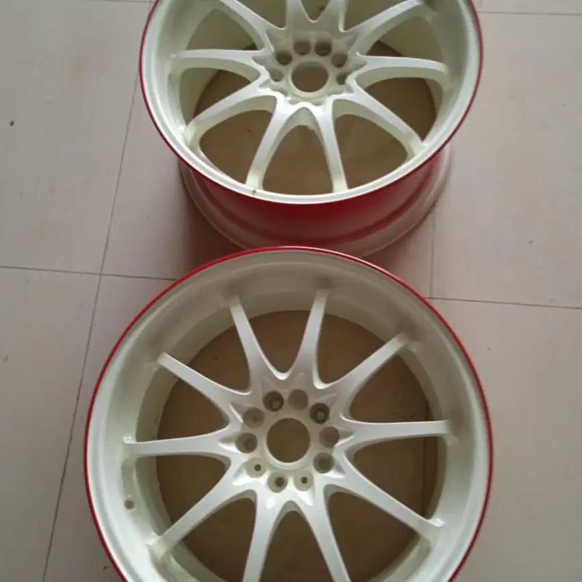 Velg volk rays original japan r19 lebar 9.5 et.22 + 10 et.25