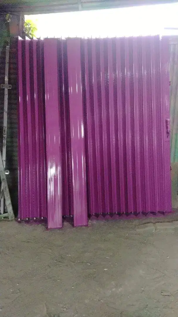 Folding gate rolling door