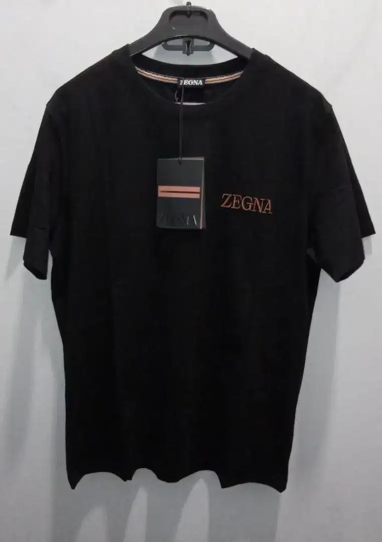 ZEGNA BLACK TSHIRT