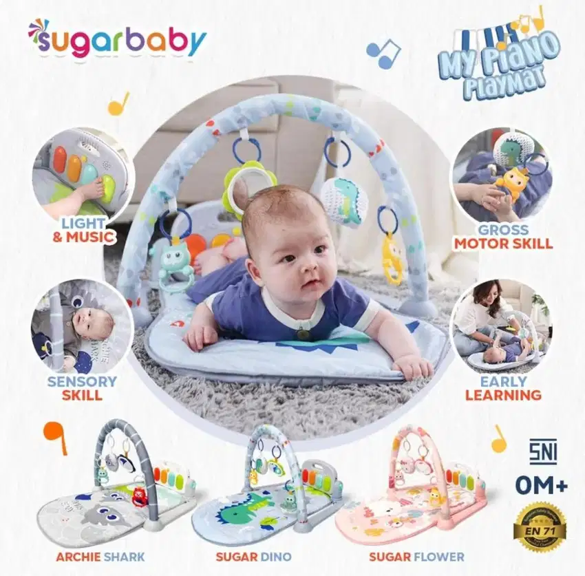 Bundling: baby bouncer bayi dan playmate mainan bayi