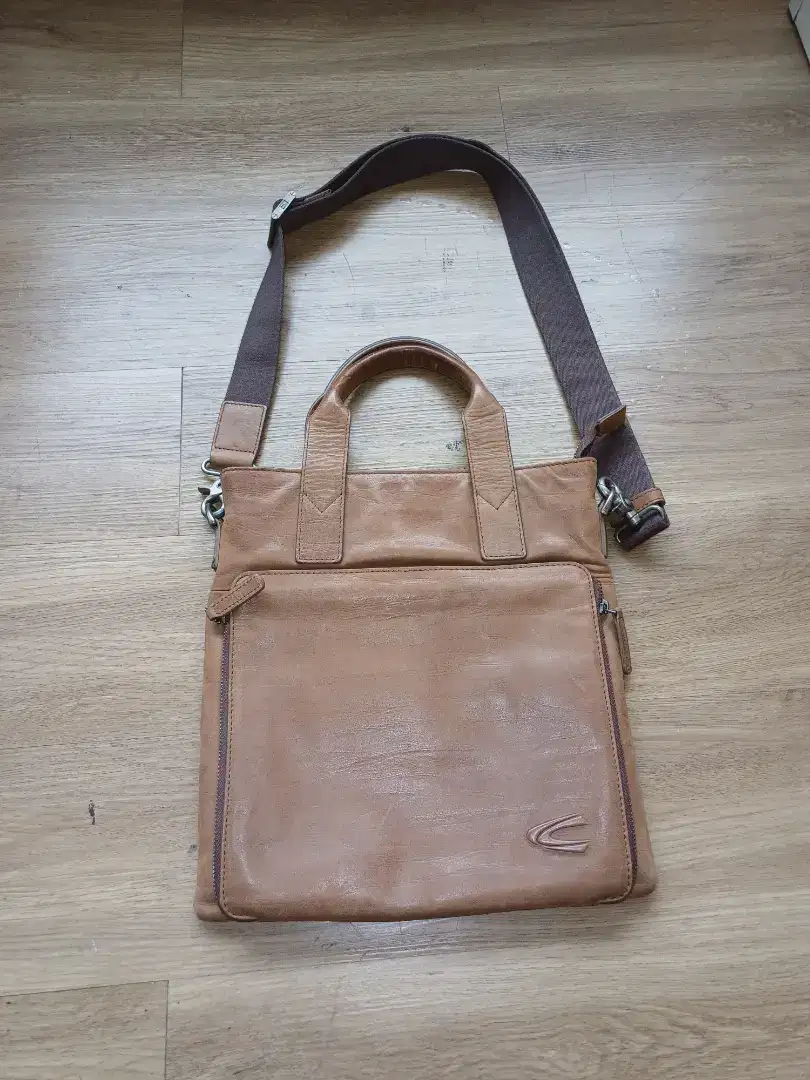 Tas kulit asli pria Camel Active original